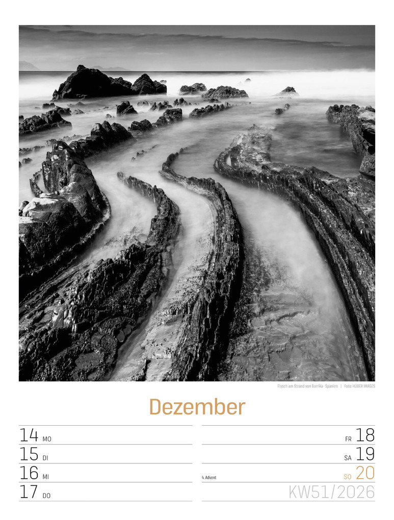 Weitere Ansicht: Silent Nature Wochenplaner Kalender 2026 | Ackermann Kunstverlag GmbH