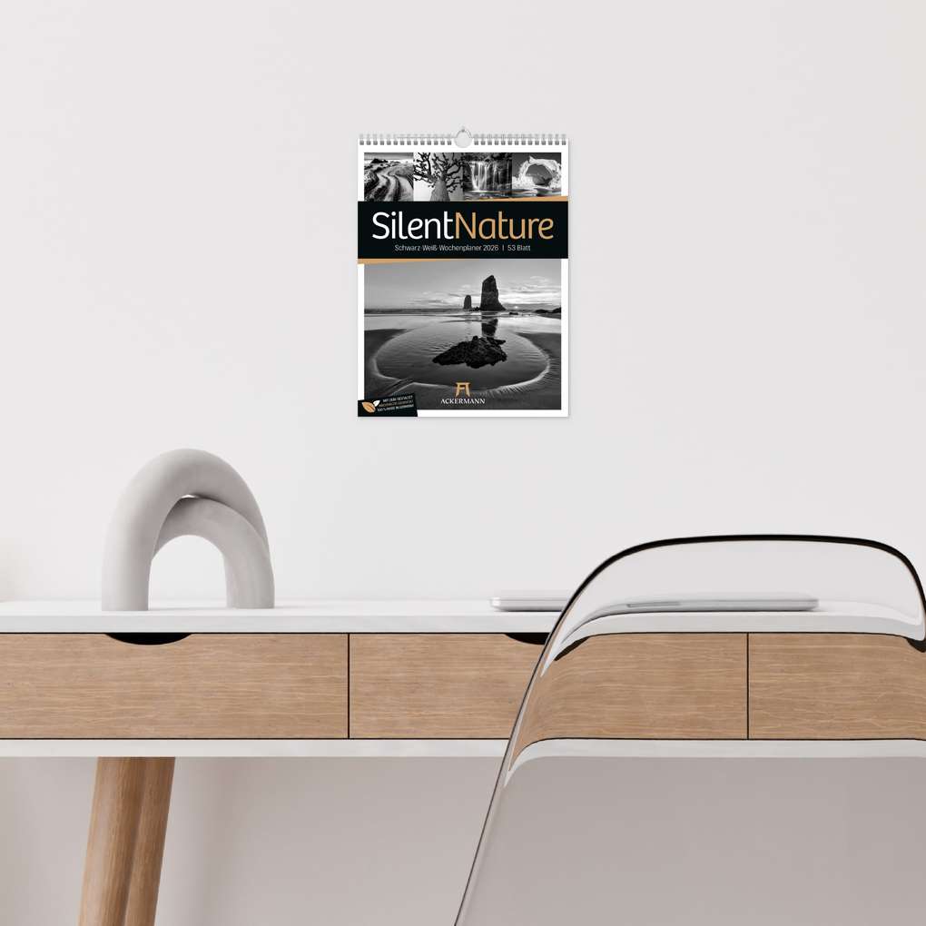 Weitere Ansicht: Silent Nature Wochenplaner Kalender 2026 | Ackermann Kunstverlag GmbH