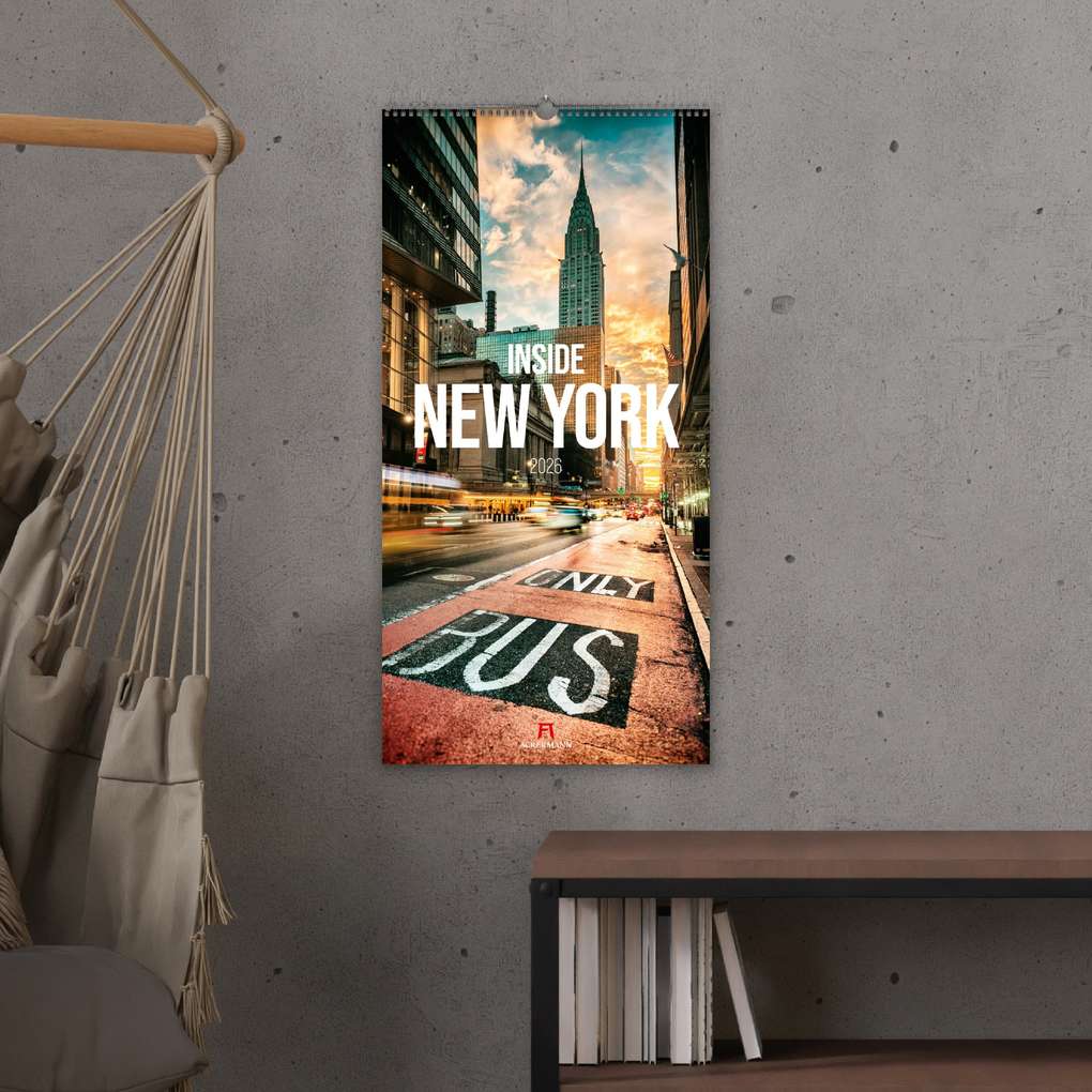 Weitere Ansicht: Inside New York Kalender 2026 | Ackermann Kunstverlag GmbH