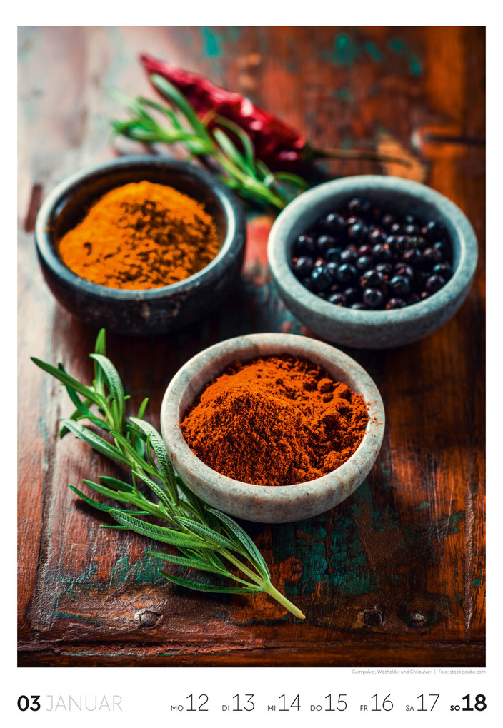 Weitere Ansicht: Essen Wochenkalender 2026 | Ackermann Kunstverlag GmbH