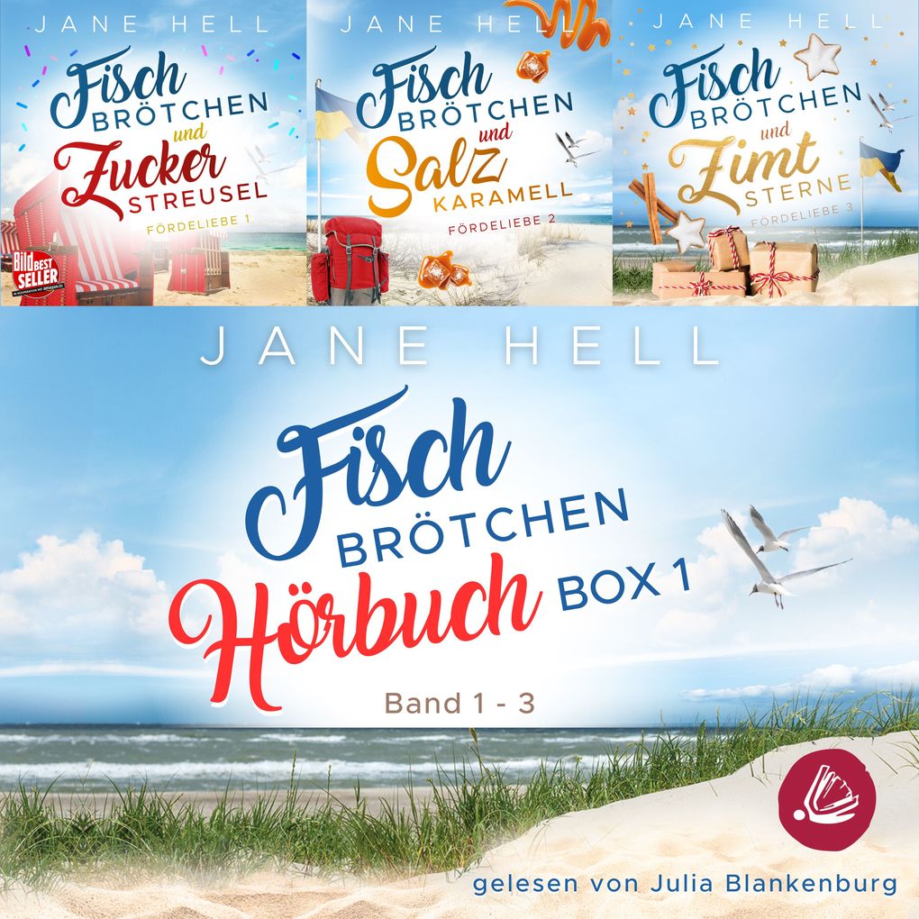 Produktbild: Fischbrötchen Hörbuchbox 1 (mit Band 1-3) | Jane Hell