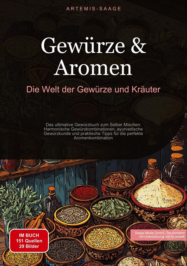 Produktbild: Gewürze & Aromen: Die Welt der Gewürze und Kräuter | Artemis Saage