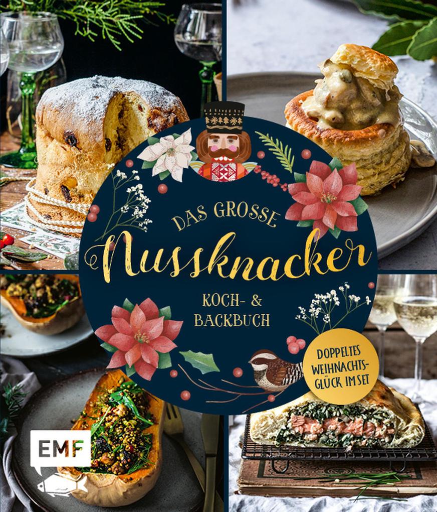 Produktbild: Das große Nussknacker Koch- und Backbuch - Doppeltes Weihnachtsglück im Set