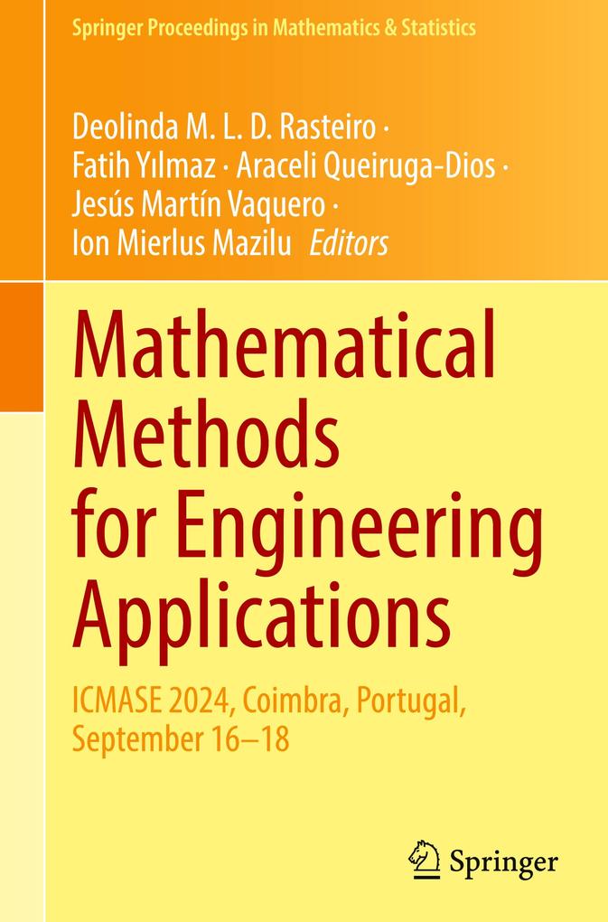 Produktbild: Mathematical Methods for Engineering Applications