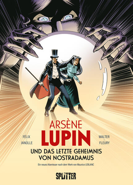 Produktbild: Arsène Lupin und das letzte Geheimnis von Nostradamus (Graphic Novel) | Jérôme Félix
