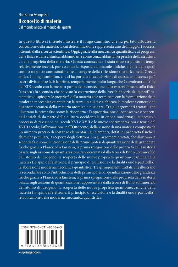 Weitere Ansicht: Il concetto di materia | Florestano Evangelisti