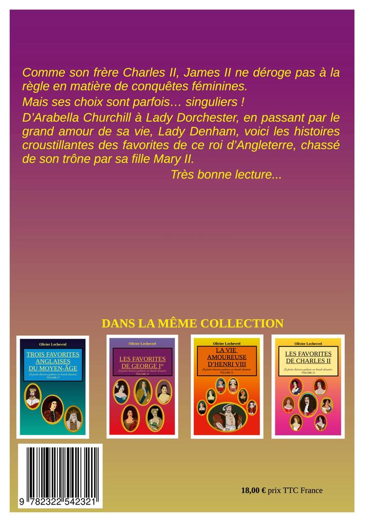 Weitere Ansicht: Les favorites de James II | Olivier Lechevrel