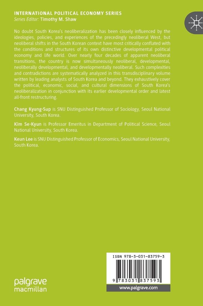 Weitere Ansicht: Neoliberalization of South Korea