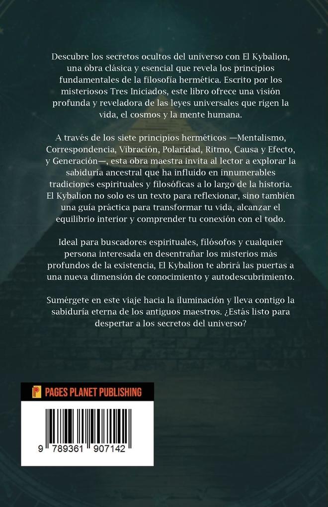 Weitere Ansicht: El Kybalion (Spanish edition) | Three Initiates