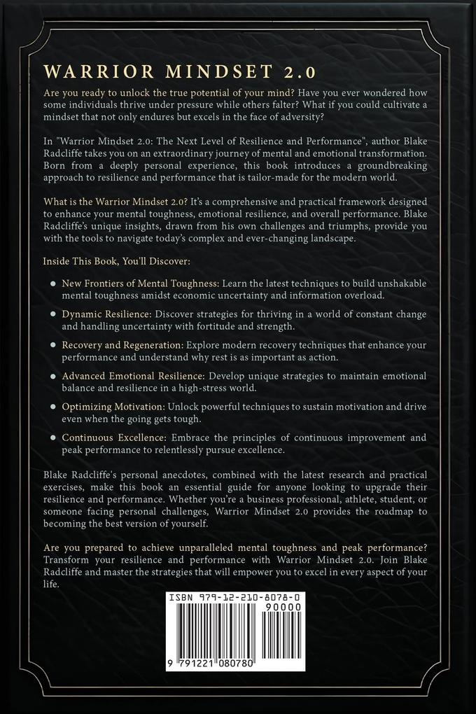 Weitere Ansicht: Warrior Mindset 2.0 | Blake Radcliffe