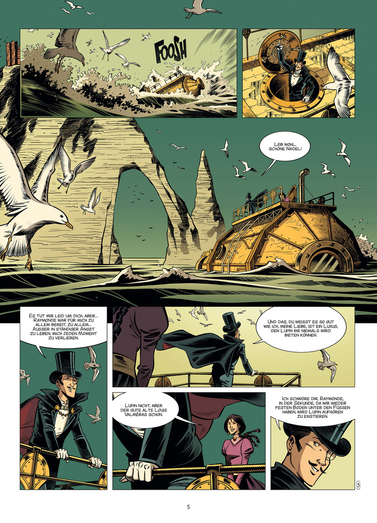 Weitere Ansicht: Arsène Lupin gegen Sherlock Holmes (Graphic Novel) | Maurice Leblanc, Jérôme Félix