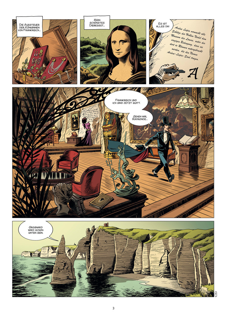 Weitere Ansicht: Arsène Lupin gegen Sherlock Holmes (Graphic Novel) | Maurice Leblanc, Jérôme Félix