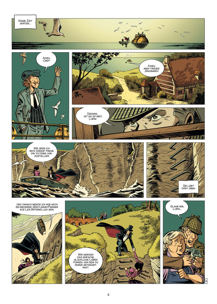 Weitere Ansicht: Arsène Lupin gegen Sherlock Holmes (Graphic Novel) | Maurice Leblanc, Jérôme Félix