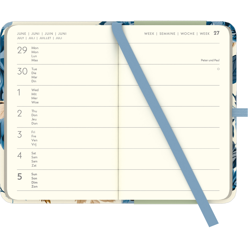 Weitere Ansicht: GreenLine Diary Floral 2026 - Buchkalender - Taschenkalender - 10x15