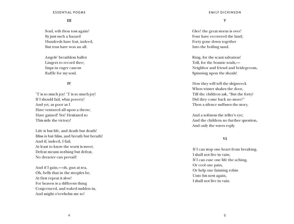 Weitere Ansicht: Essential Poems | Emily Dickinson