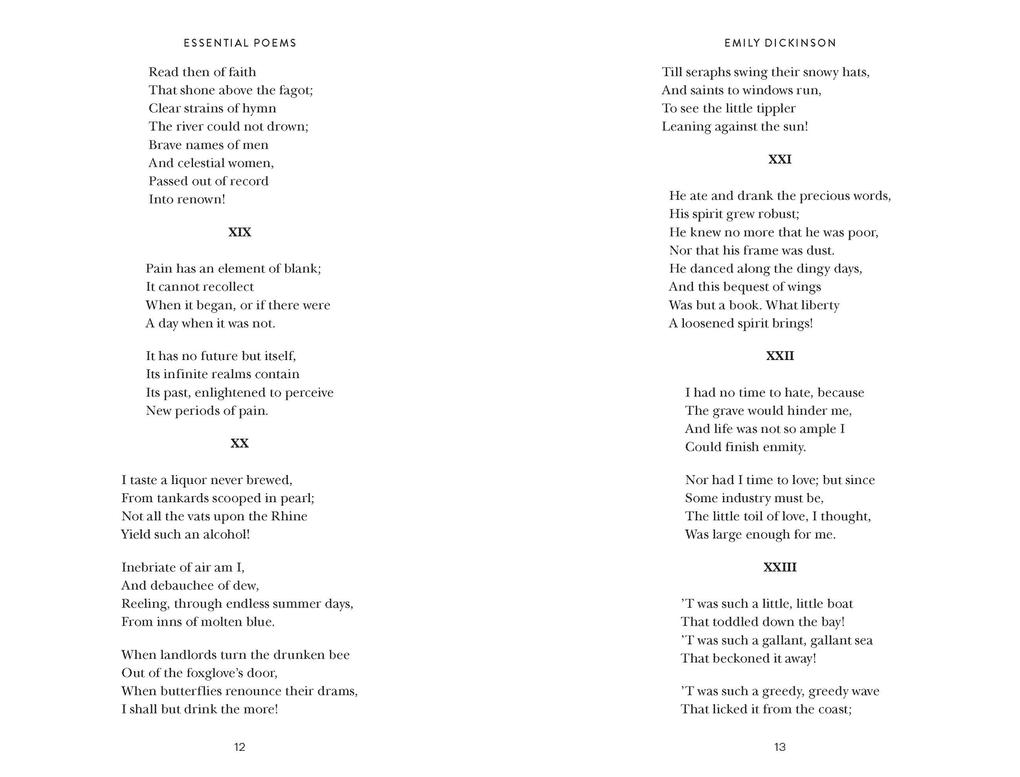 Weitere Ansicht: Essential Poems | Emily Dickinson