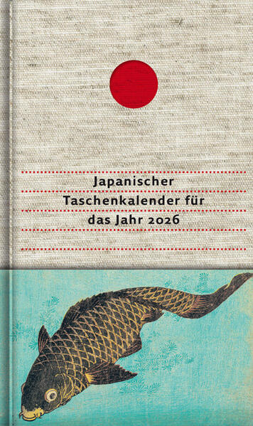 Produktbild: Japanischer Taschenkalender für das Jahr 2026 | Matsuo Bashô