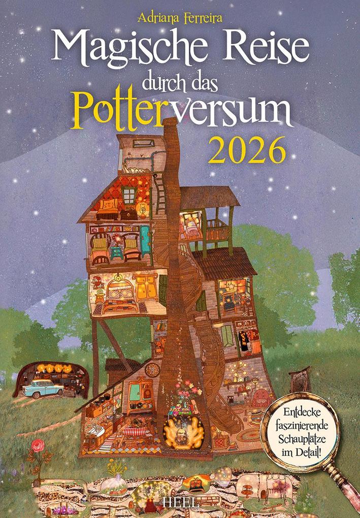 Produktbild: Kalender Magische Reise durch das Potterversum 2026 | Adriana Ferreira