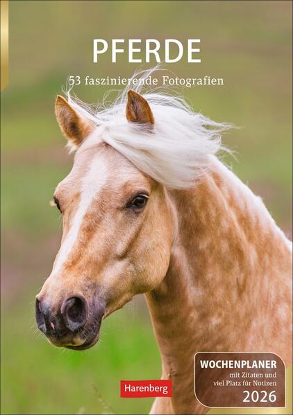 Produktbild: Pferde Wochenplaner 2026 - 53 faszinierende Fotografien