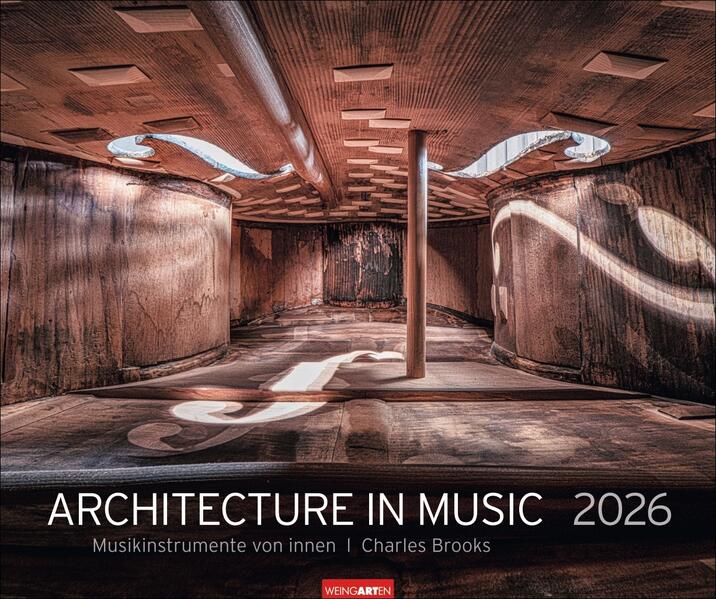 Produktbild: Architecture in Music Kalender 2026 - Musikinstrumente von innen