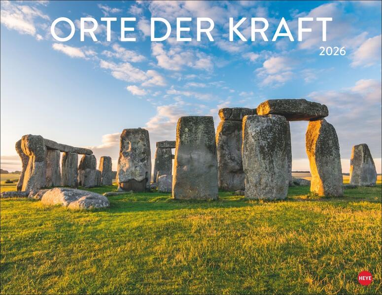 Produktbild: Orte der Kraft Posterkalender 2026