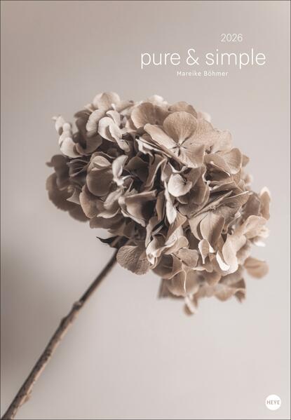 Produktbild: Mareike Böhmer: pure & simple Kalender 2026