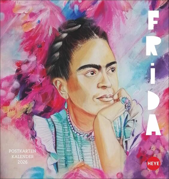 Produktbild: Frida Postkartenkalender 2026