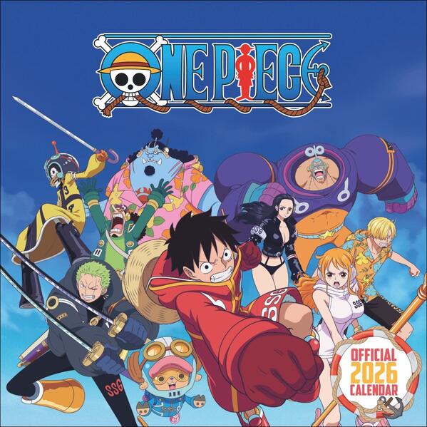 Produktbild: One Piece Broschurkalender 2026