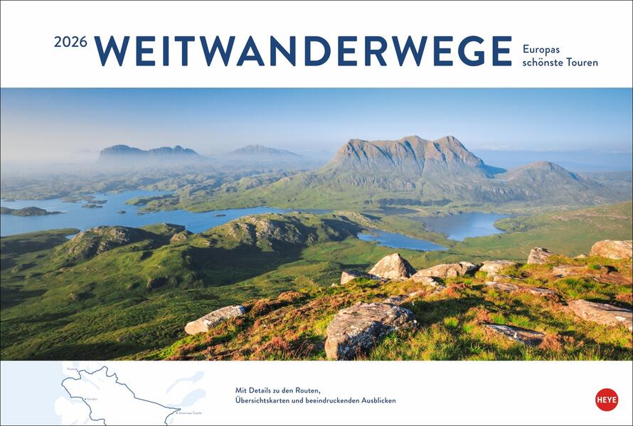 Produktbild: Weitwanderwege Edition 2026