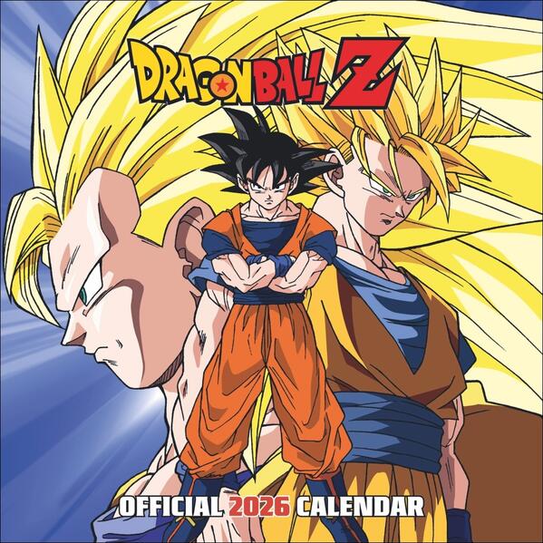 Produktbild: Dragon Ball Z Broschurkalender 2026