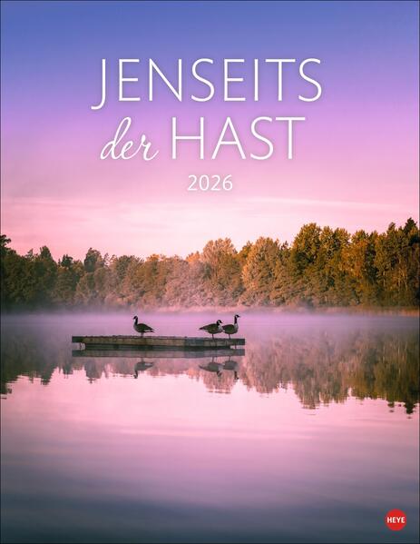 Produktbild: Jenseits der Hast Posterkalender 2026