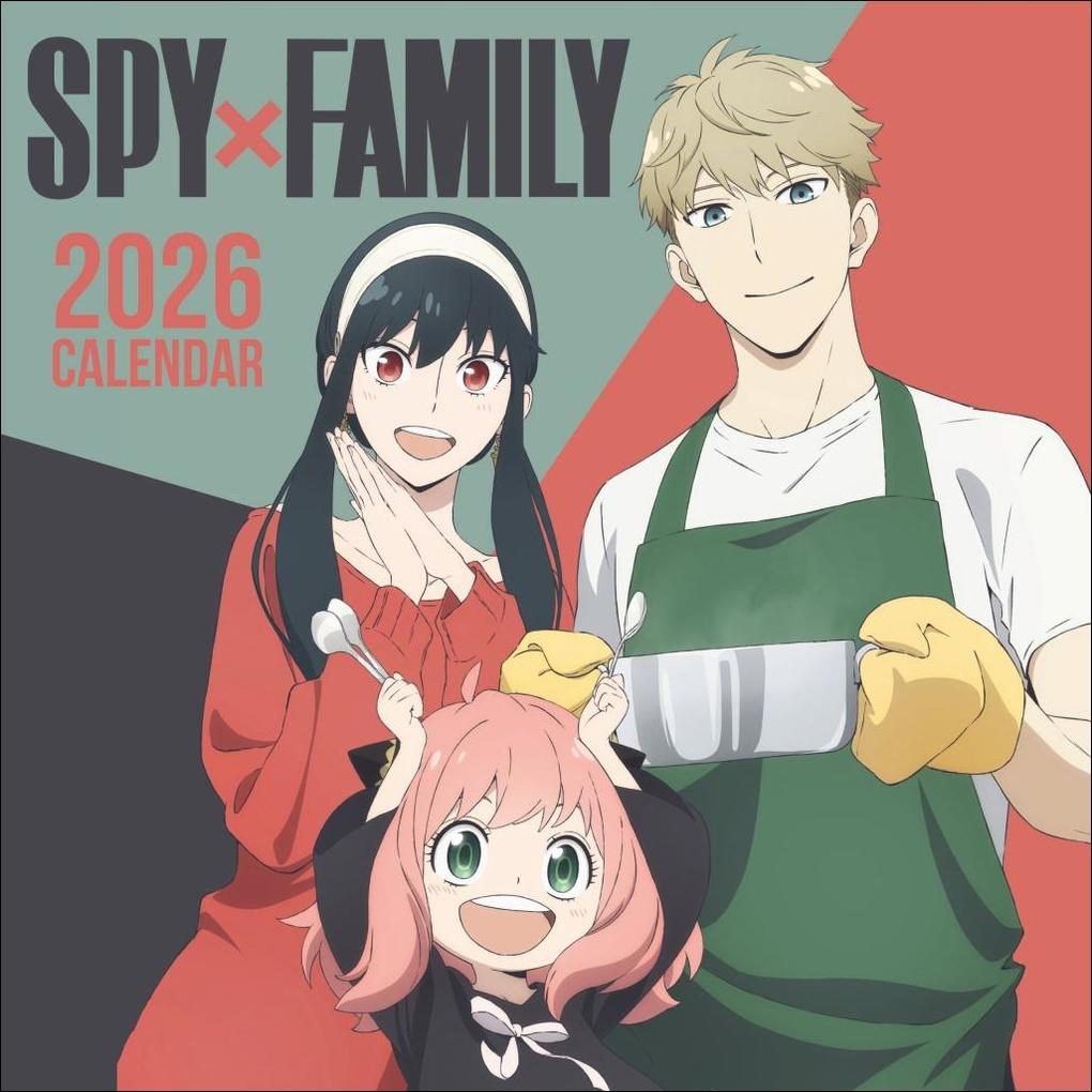 Produktbild: Spy x Family Broschurkalender 2026
