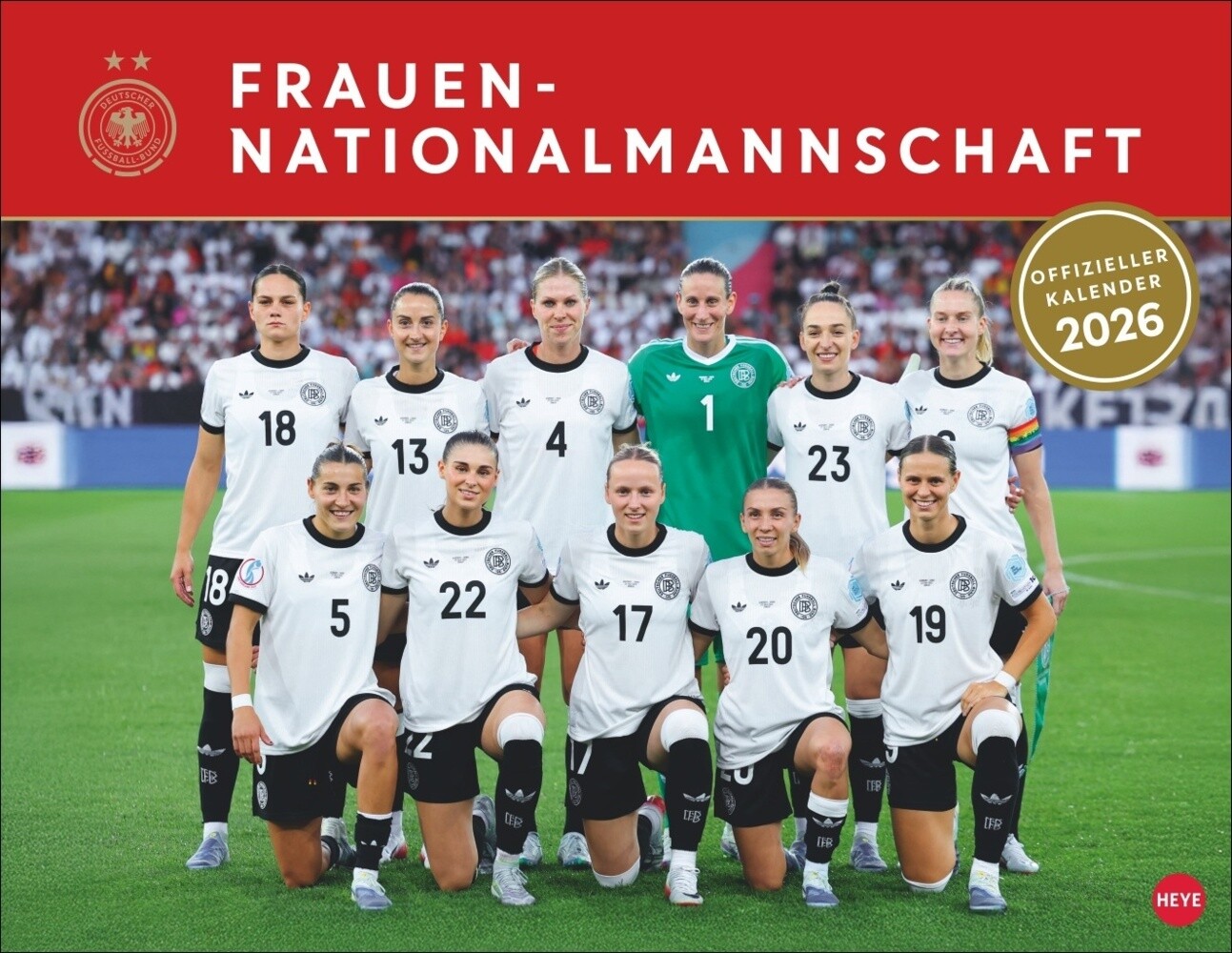 Produktbild: DFB Frauen Posterkalender 2026