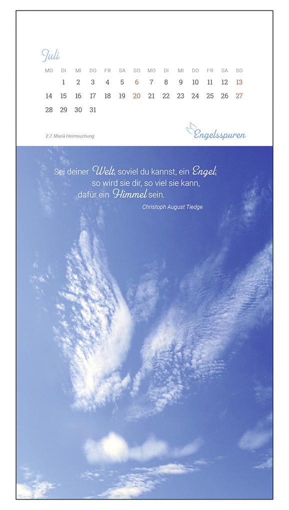 Weitere Ansicht: Engelsspuren 2026