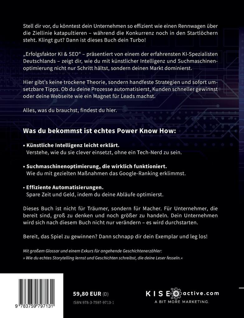 Weitere Ansicht: Erfolgsfaktor KI und SEO | Edgar Poepperl