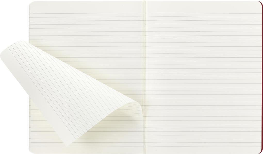 Weitere Ansicht: Moleskine Student Cahier, XXL, liniert, Kartoneinband, Rot