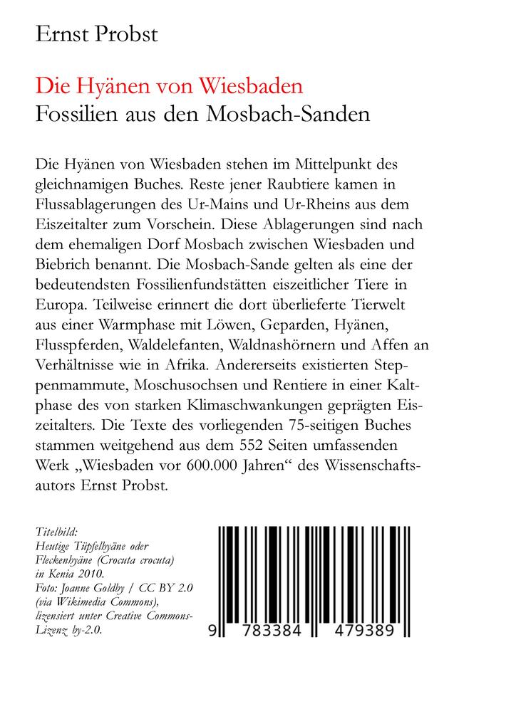 Weitere Ansicht: Die Hyänen von Wiesbaden | Ernst Probst