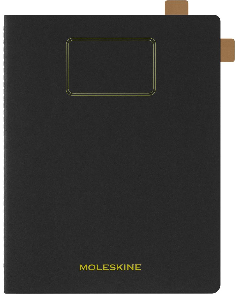 Weitere Ansicht: Moleskine Student Cahier, XXL, liniert, Kartoneinband, Schwarz