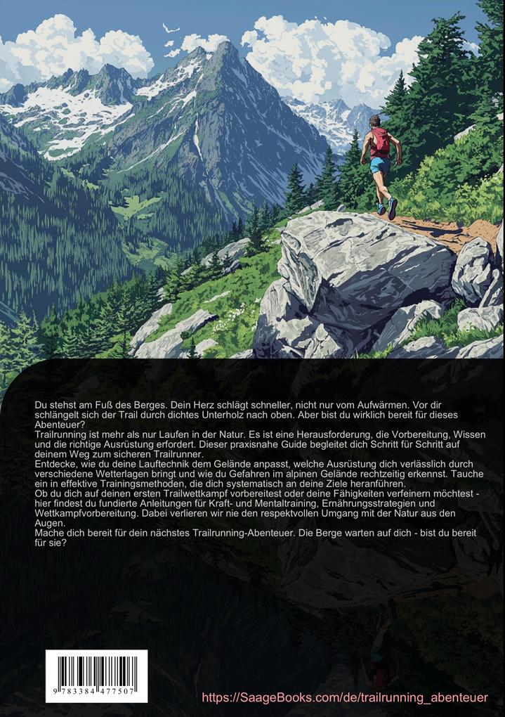 Weitere Ansicht: Trailrunning Abenteuer: Der komplette Guide für Lauftechnik und Geländetraining | Artemis Saage - Deutschland, Artemis Saage
