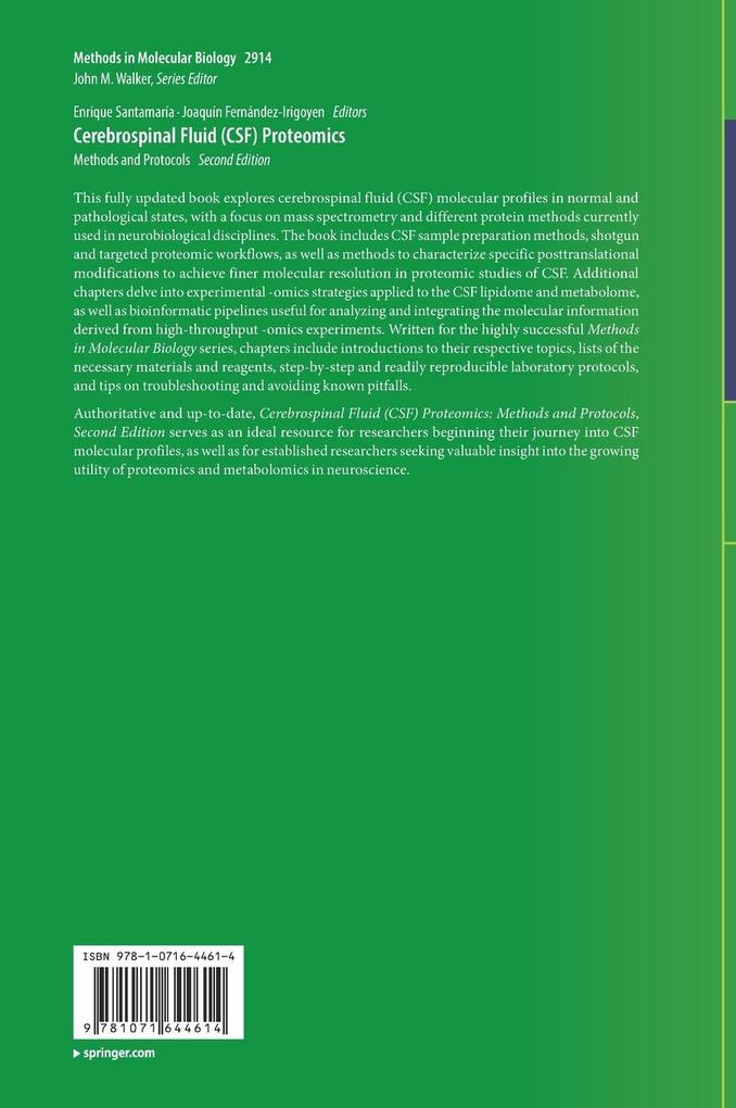 Weitere Ansicht: Cerebrospinal Fluid (CSF) Proteomics