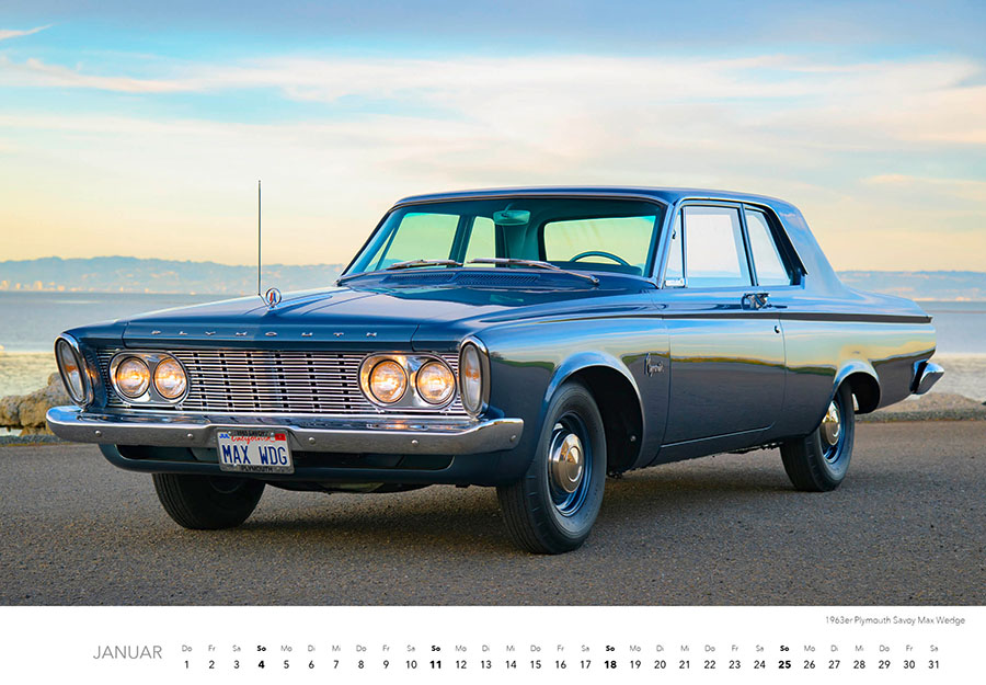 Weitere Ansicht: Muscle Cars Kalender 2026