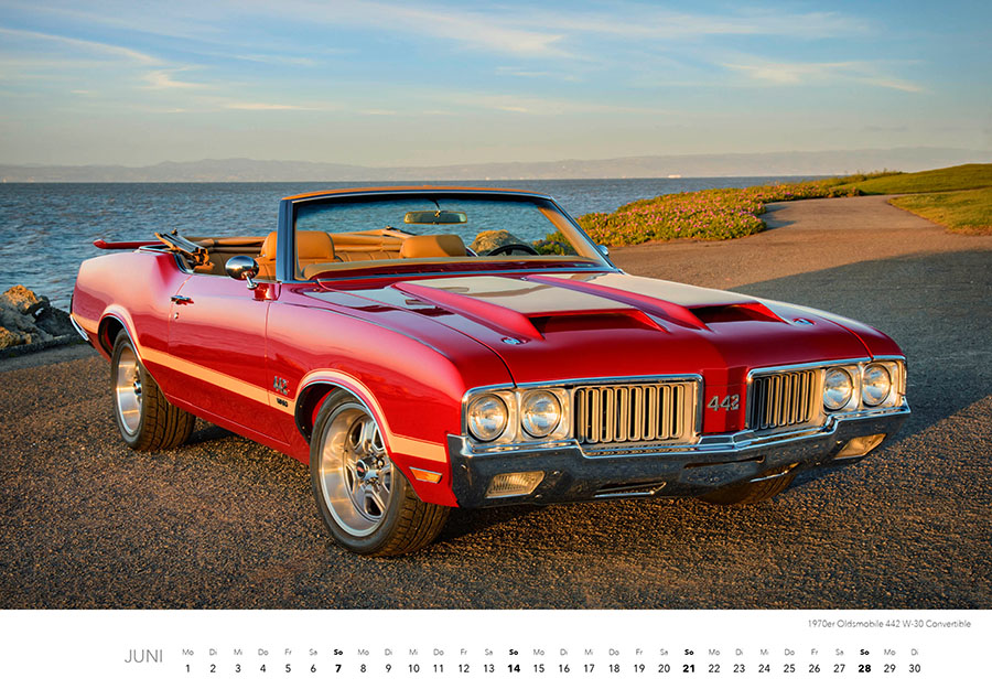 Weitere Ansicht: Muscle Cars Kalender 2026