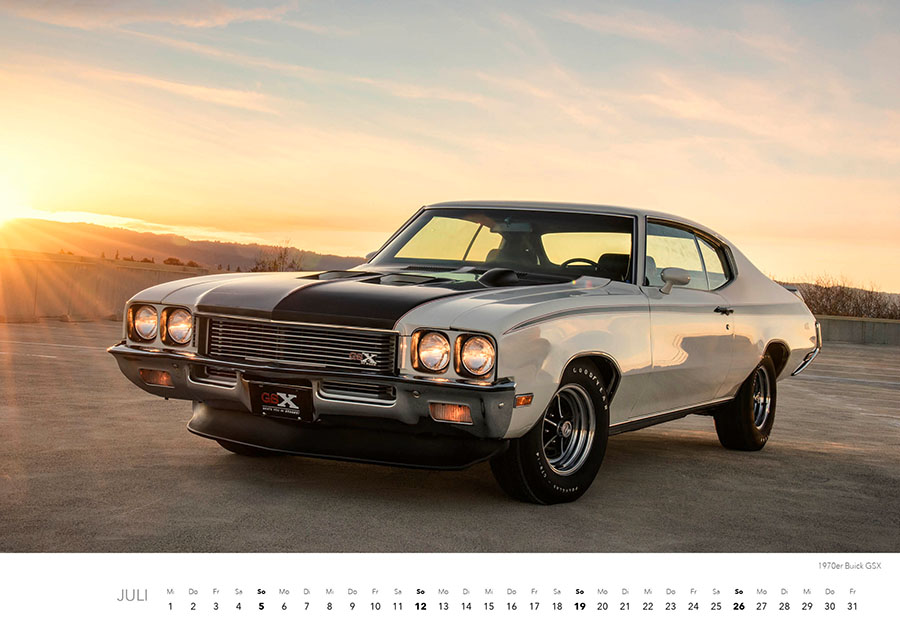 Weitere Ansicht: Muscle Cars Kalender 2026