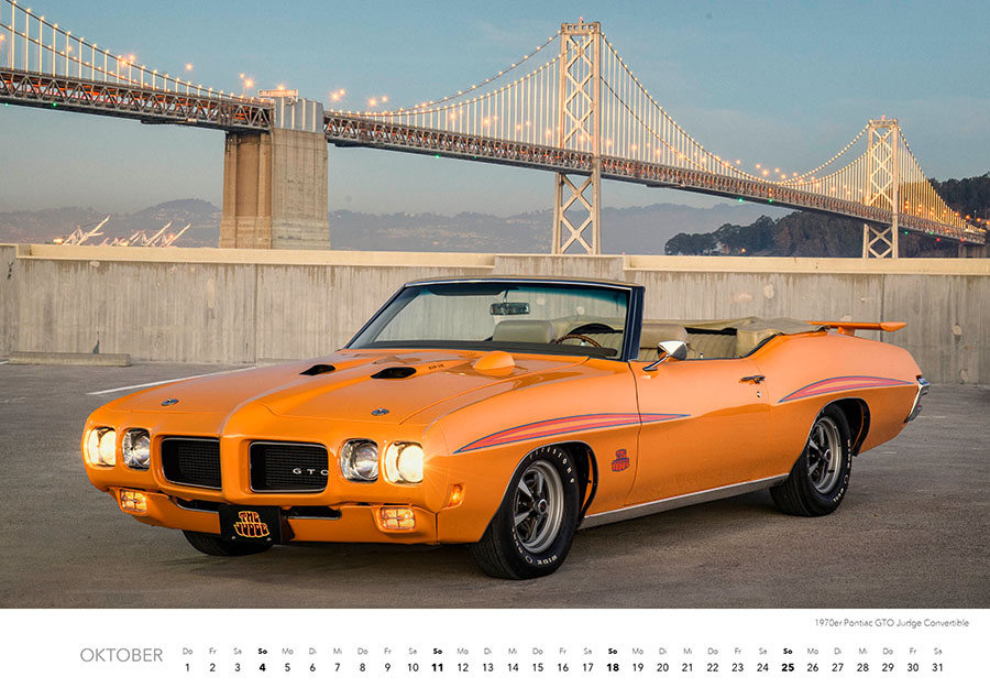 Weitere Ansicht: Muscle Cars Kalender 2026