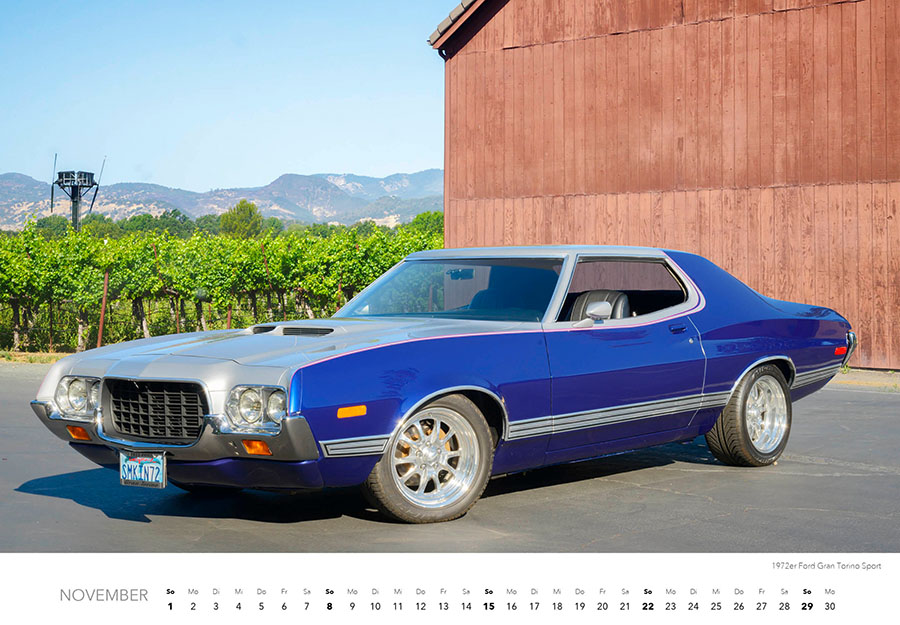 Weitere Ansicht: Muscle Cars Kalender 2026