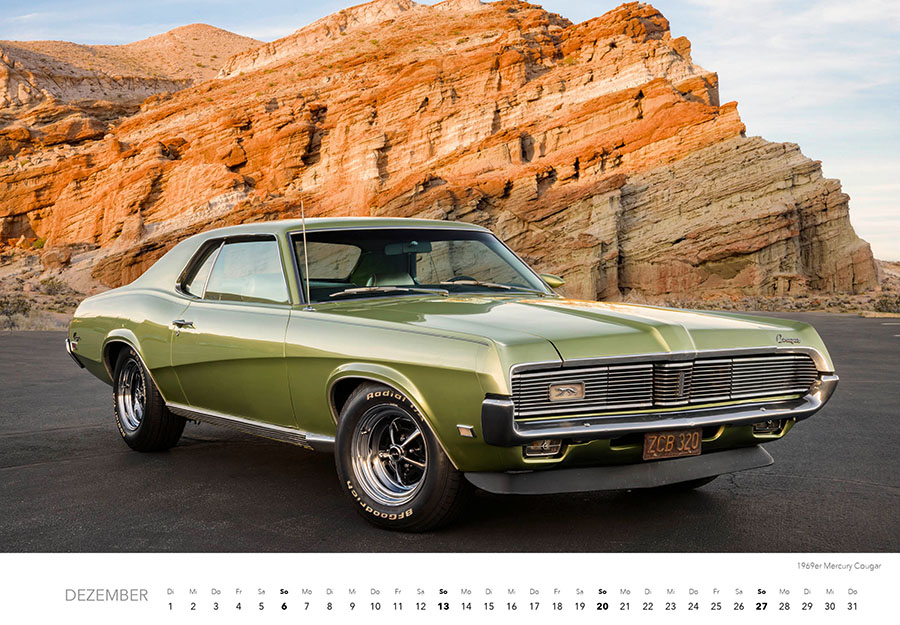 Weitere Ansicht: Muscle Cars Kalender 2026