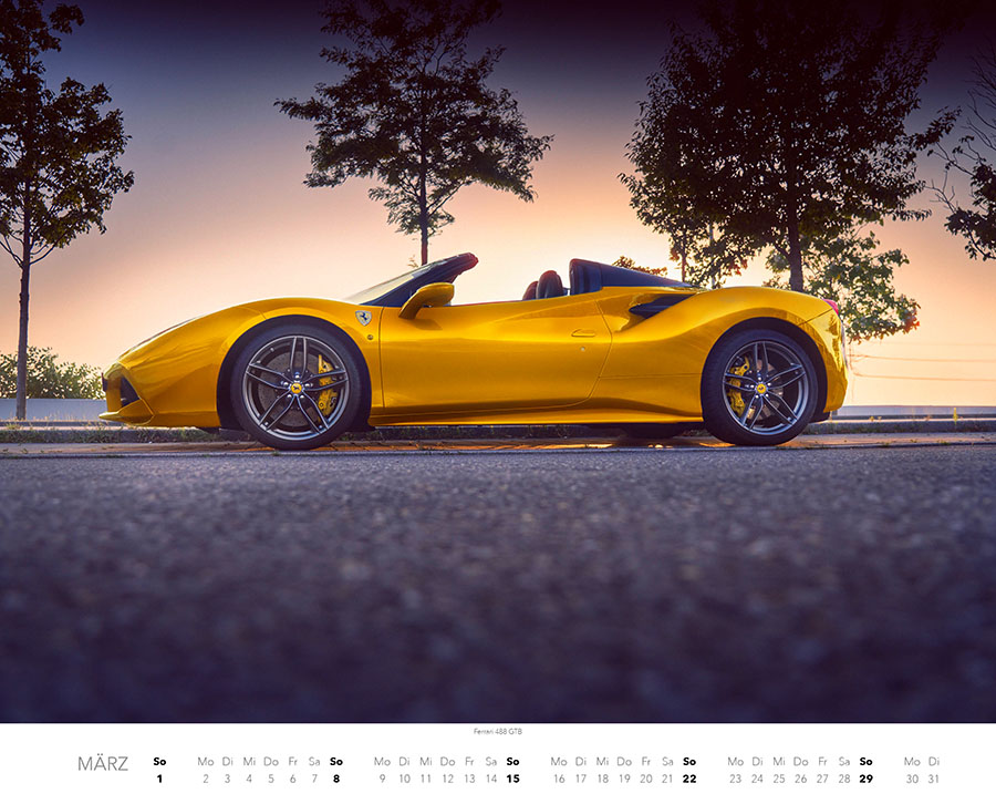 Weitere Ansicht: Supercars Kalender 2026 | Constantin Stein