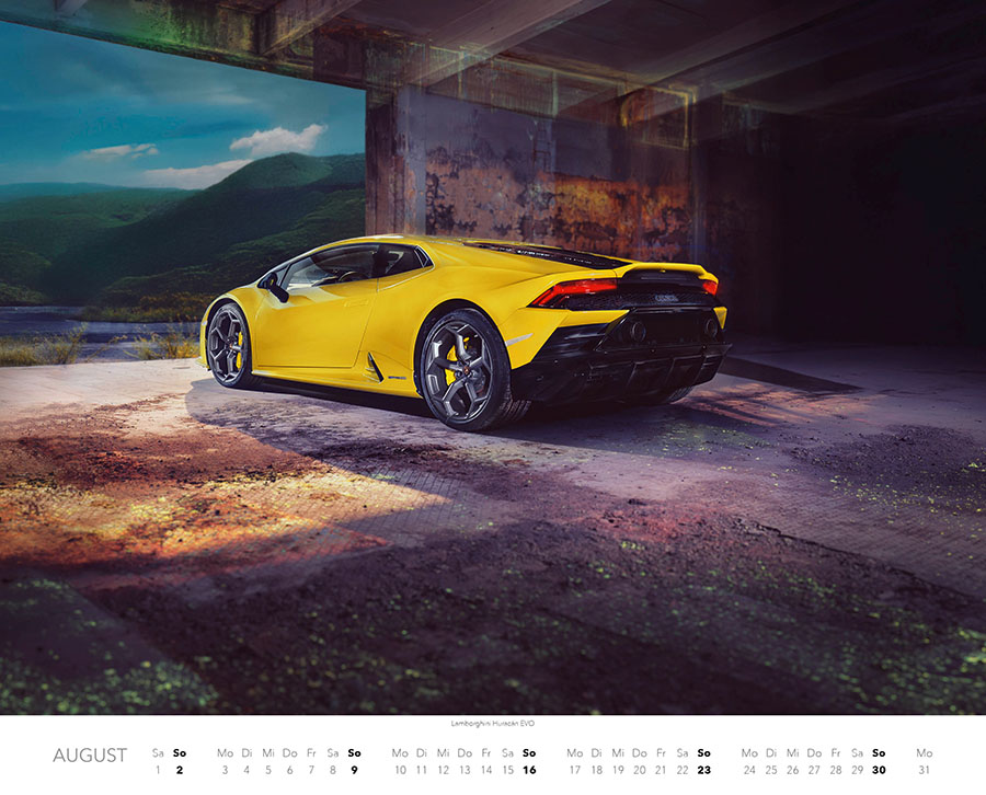 Weitere Ansicht: Supercars Kalender 2026 | Constantin Stein