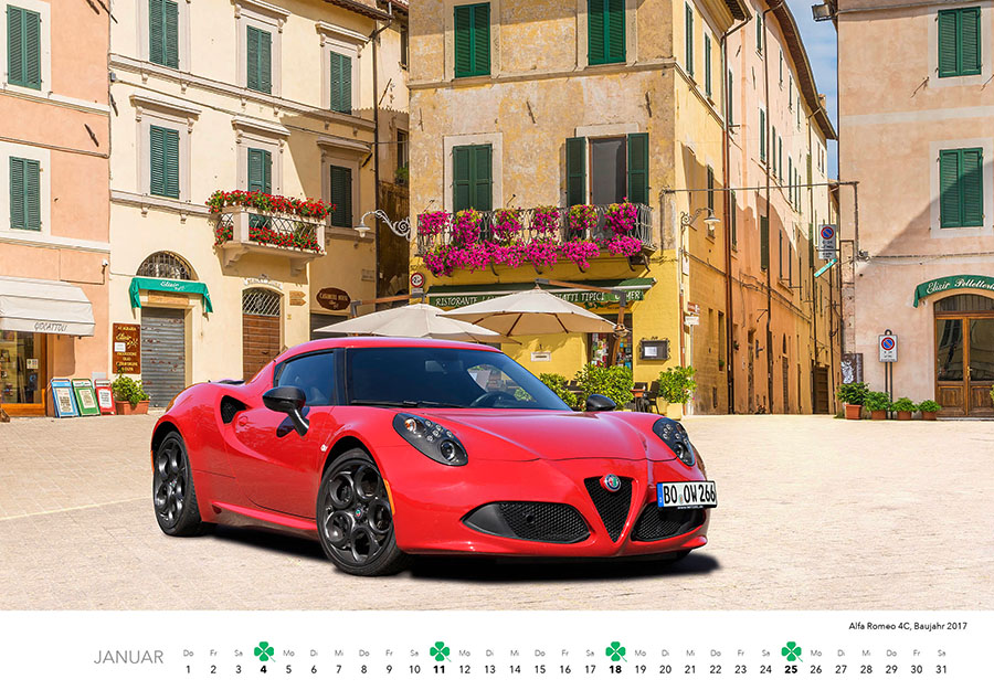 Weitere Ansicht: Alfa Romeo Kalender 2026 | Jörg Hajt