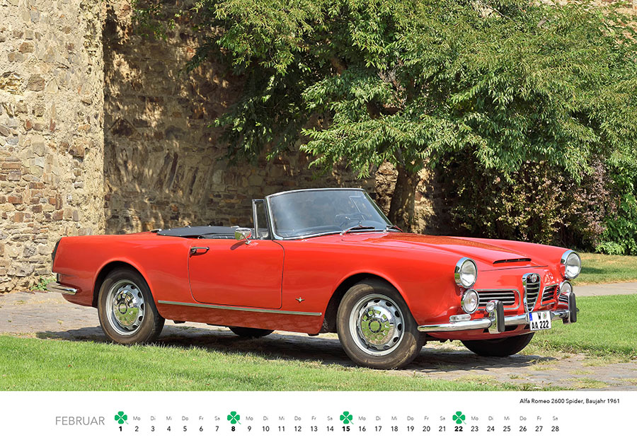 Weitere Ansicht: Alfa Romeo Kalender 2026 | Jörg Hajt